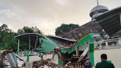 Imbas Gempa 6,0 Magnitudo di Timur Laut Tuban Sejumlah Bangunan di Gresik dan Tuban Rusak Berat