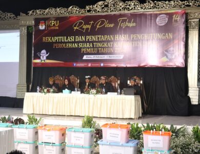 45 Caleg Terpilih Bakal Duduk di Kursi DPRD Kabupaten Blora Berdasarkan Penetapan Hasi Pemilu 2024 KPU Blora