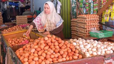 Sekilo Rp30 Ribuan! Harga Telur di Wilayah Blora Jawa Tengah Naik Selama Ramadhan 1445 Hijriah
