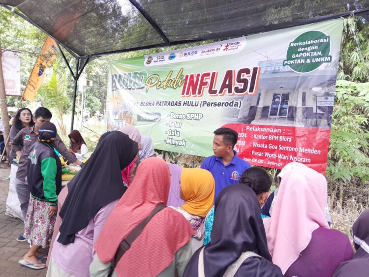 Ratusan Warga Blora Serbu Pasar Murah PT BPH