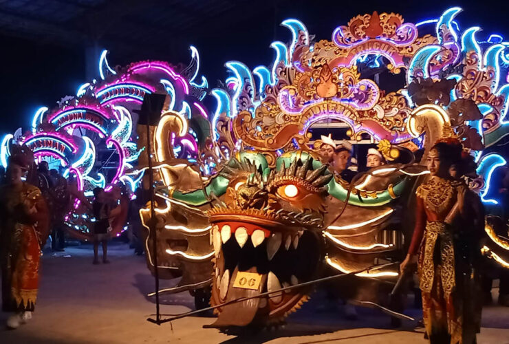Pecah Meriah Festival Tongklek Desa Batokan Kasiman Bojonegoro Ramaikan Malam ke 27 Ramadhan 1445 Hijriah