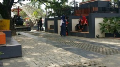 Taman Seribu Lampu Cepu Meredup, Rusak Tak Terawat, Pengunjung Kecewa Berat