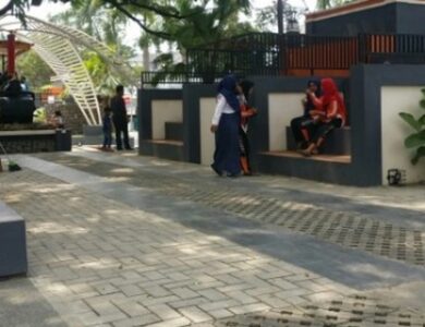 Taman Seribu Lampu Cepu Meredup, Rusak Tak Terawat, Pengunjung Kecewa Berat