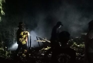 Kebakaran Sampah dan Limbah Kayu di Ngawen Blora Berhasil Dipadamkan Tim Gabungan