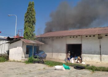 Kebakaran Gudang Penggilingan Padi Blora, Kerugian Capai puluhan Juta Rupiah