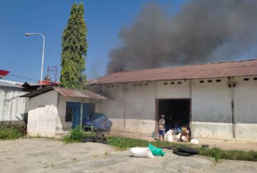 Kebakaran Gudang Penggilingan Padi Blora, Kerugian Capai puluhan Juta Rupiah