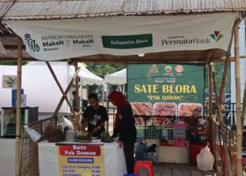Sate Khas Blora Menjadi Bintang di Mangkunegaran Makan-Makan