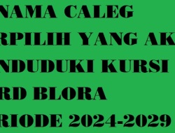 45 Nama Caleg Terpilih DPRD Blora 2024-2029, Siapa Saja Mereka?