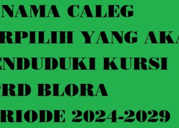 45 Nama Caleg Terpilih DPRD Blora 2024-2029, Siapa Saja Mereka?