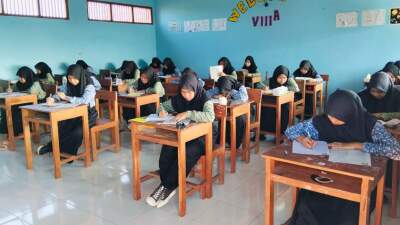 Diikuti 105 Siswa MTs Darul Falah Cepu Kabupaten Blora Gelar Asesmen Sumatif