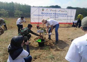 Dukung Program Penghijauan dan Ketahanan Pangan Pertamina EP Hijaukan Blora
