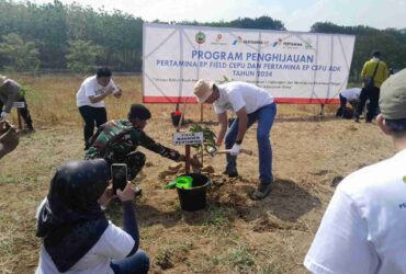 Dukung Program Penghijauan dan Ketahanan Pangan Pertamina EP Hijaukan Blora