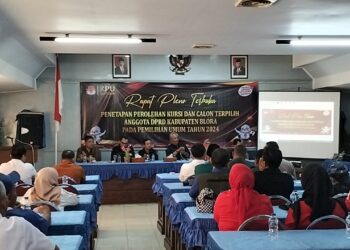 KPU Blora Resmi Umumkan 45 Caleg Terpilih Pemilu 2024