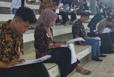Ratusan Peserta Ikuti Tes Tertulis Seleksi Kakang Mbakyu Duta Wisata Blora 2024