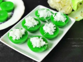 Kue Lumpang Pandan Khas Palembang Camilan Favorit dengan Tekstur Lembut dan Kenyal Ini Resep dan Cara Membuatnya