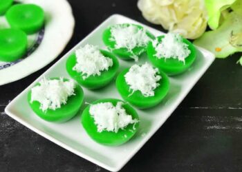 Kue Lumpang Pandan Khas Palembang Camilan Favorit dengan Tekstur Lembut dan Kenyal Ini Resep dan Cara Membuatnya