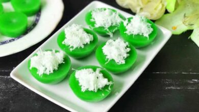 Kue Lumpang Pandan Khas Palembang Camilan Favorit dengan Tekstur Lembut dan Kenyal Ini Resep dan Cara Membuatnya