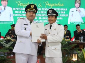 Sah 264 Kades di Blora Terima SK Perpanjangan Jabatan Pesan Bupati Blora Hindari Korupsi Dana Desa