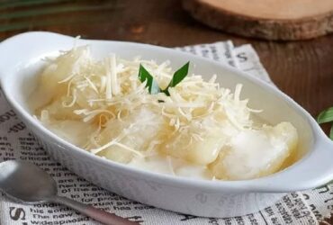 Lagi Populer Resep Singkong Saus Santan Bertabur Keju Olahan Singkong Kekinian yang Lezat dan Istimewa