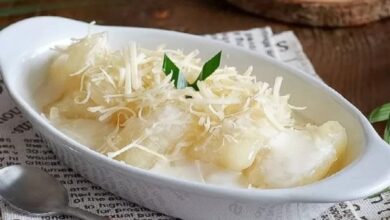 Lagi Populer Resep Singkong Saus Santan Bertabur Keju Olahan Singkong Kekinian yang Lezat dan Istimewa
