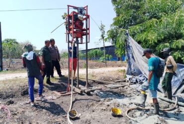 Bakti Polri Setetes Harapan Mengalir Dari Sumur Kasih Sayang Di Desa Mernung Cepu