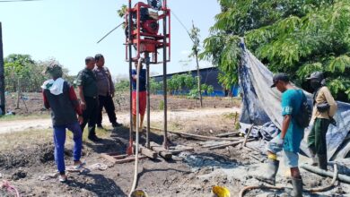 Bakti Polri Setetes Harapan Mengalir Dari Sumur Kasih Sayang Di Desa Mernung Cepu