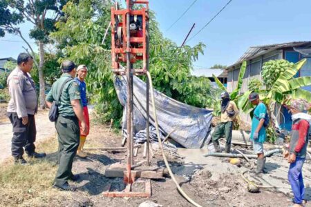 Alhamdulillah Dibangun Polres Blora Krisis Air Di Desa Mernung Kecamatan Cepu Teratasi