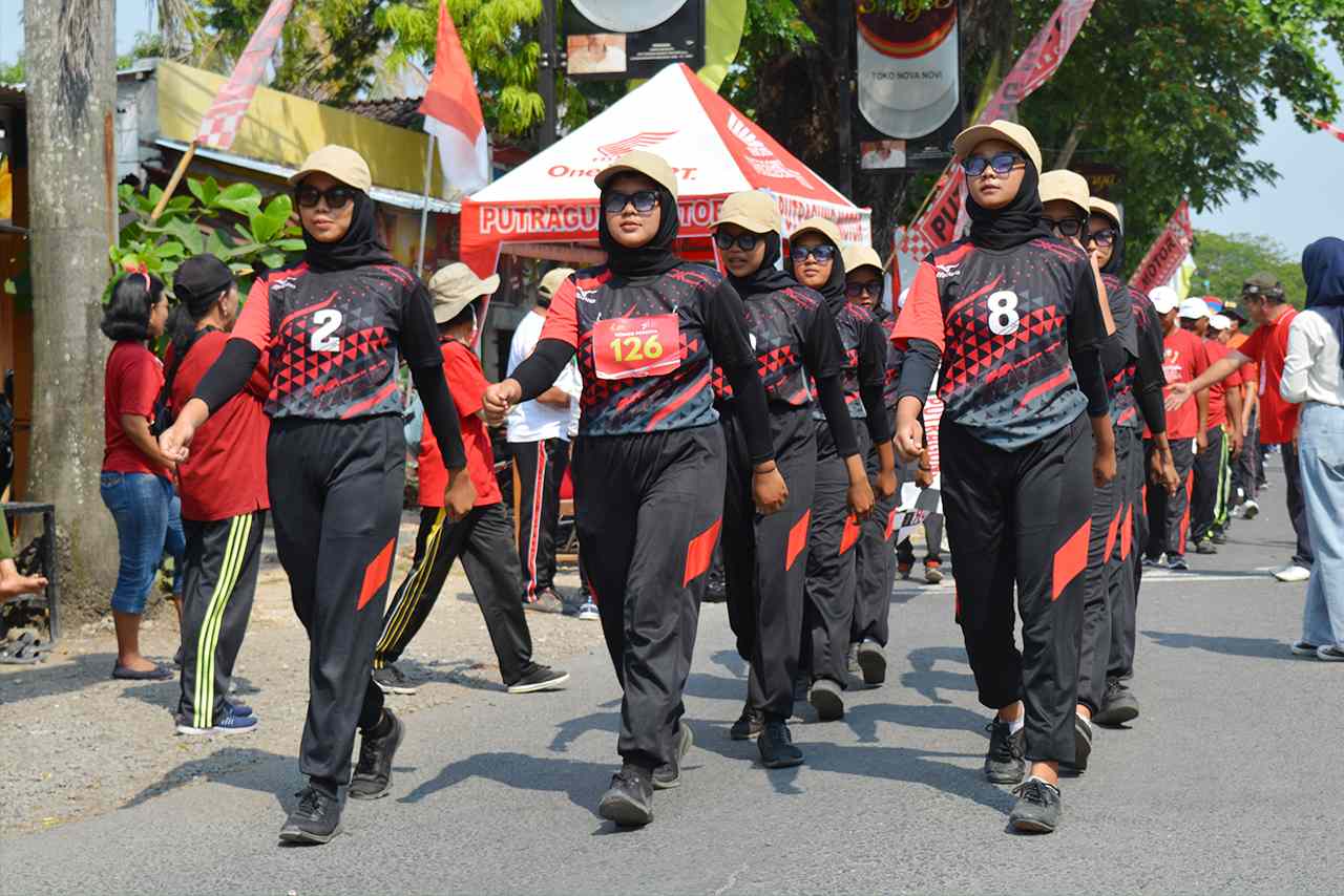 Gerak Jalan Tingkat SD dan SMP di Kota Cepu Blora Siap Dimulai Ini Rute dan Jadwalnya