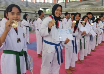 Mantul Sambangi UGM Taekwondo Championship 2024 58 Atlet Taekwondo Blora Berhasil Borong Medali