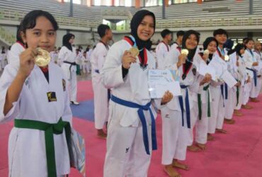 Mantul Sambangi UGM Taekwondo Championship 2024 58 Atlet Taekwondo Blora Berhasil Borong Medali