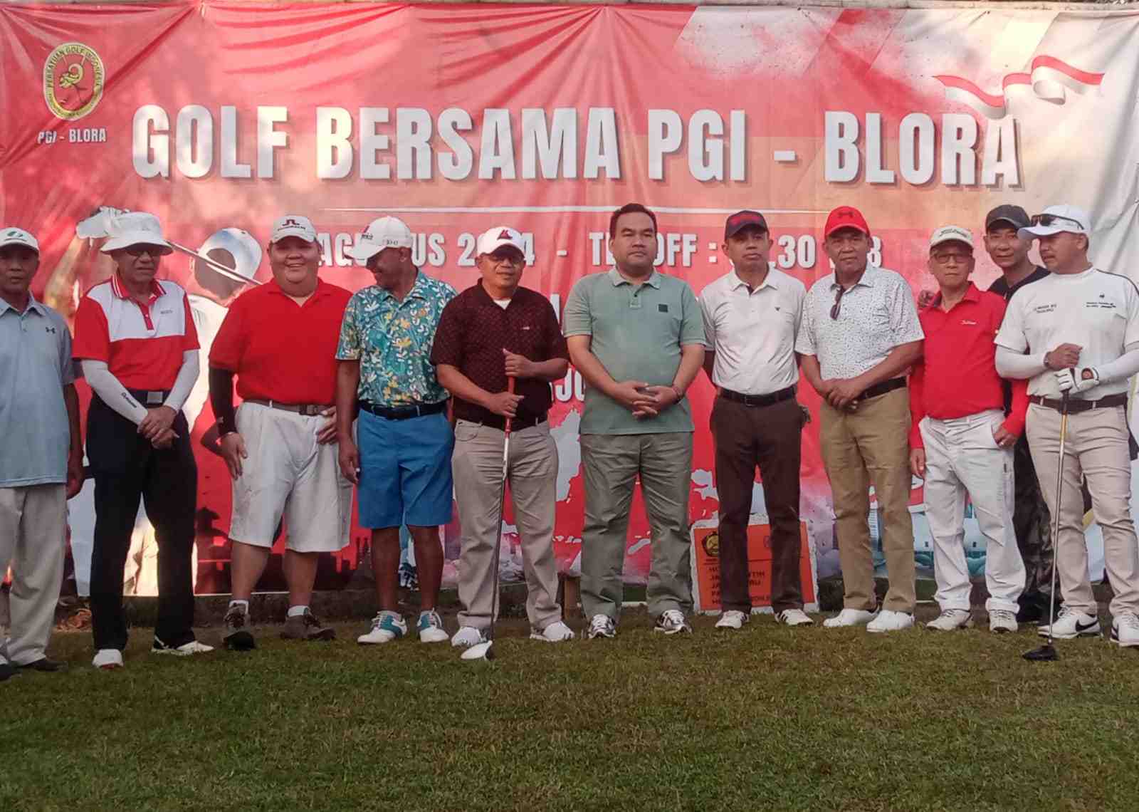 PGI Blora Adakan Golf Bersama di Cepu