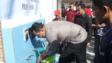 Polres Blora Bangun Sumur Bor Untuk Atasi Krisis Air Di Desa Mernung Cepu