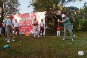 Rayakan HUT RI PGI Blora Adakan Golf Bersama di Cepu
