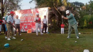 Rayakan HUT RI PGI Blora Adakan Golf Bersama di Cepu