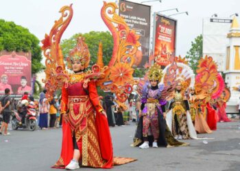 Sukses Digelar Karnaval Cepu 2024 Tingkat TK SD dan SMP Selesai Hingga Malam
