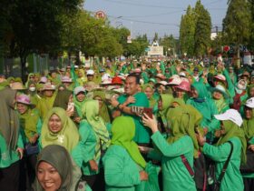 Di Acara Muslimat Nu Bupati Blora Jadi Pusat Perhatian