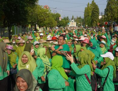 Di Acara Muslimat Nu Bupati Blora Jadi Pusat Perhatian
