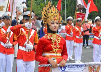 Tampil Memukau Inilah Juara Karnaval HUT ke-79 RI di Kota Cepu Blora Tingkat TK SD dan SMP