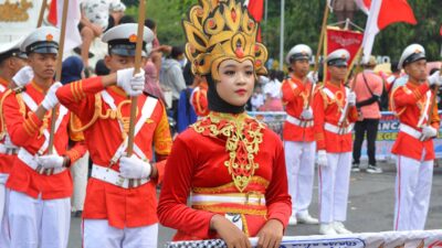 Tampil Memukau! Inilah Juara Karnaval HUT ke-79 RI di Kota Cepu Blora Tingkat TK SD dan SMP