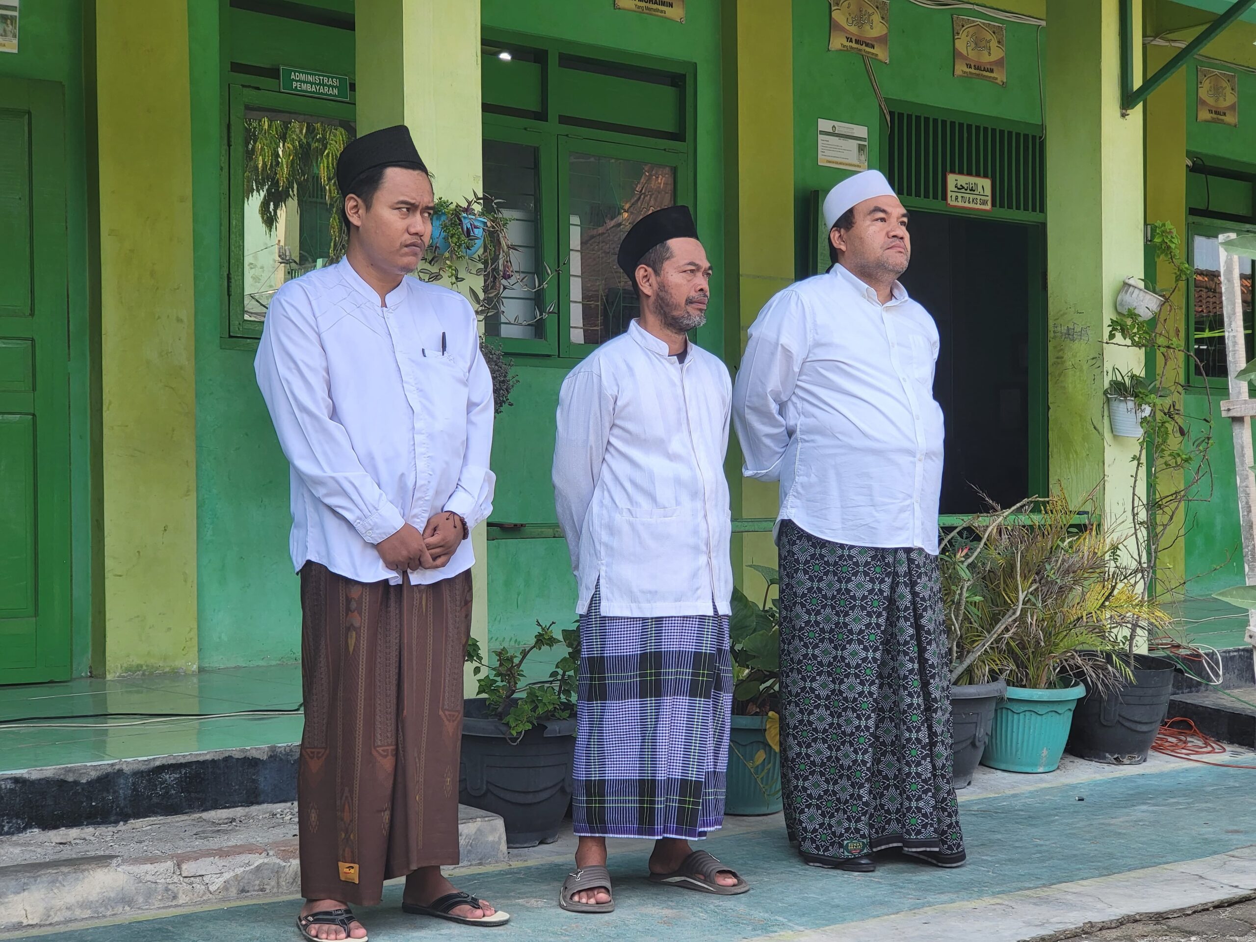 Calon Bupati Blora Arief Rohman Ikuti Upacara Hari Santri Nasional di Pondok Pesantren An-Nur Seren