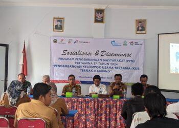 Pertamina EP Field Cepu Luncurkan Program Pengembangan Kelompok Usaha Bersama Peternakan Kambing