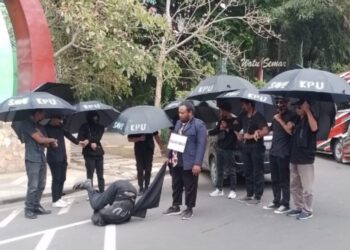 Tuntut Netralitas di Pilkada, Budayawan Bojonegoro Protes Kinerja KPU