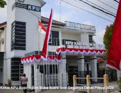 Ketua KPU Bojonegoro Buka Suara Soal Gagalnya Debat Pilbup 2024