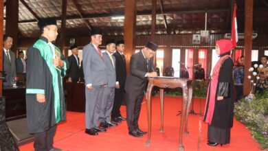 Mustopa Resmi Jabat Ketua DPRD Blora Periode 2024-2029