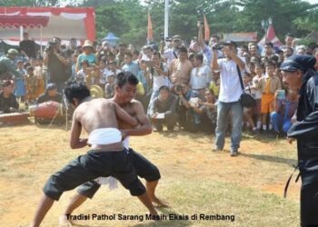 Tradisi Pathol Sarang Masih Eksis di Rembang