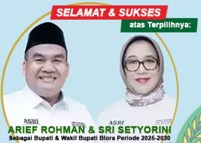 Pilkada Blora 2024: Pasangan ASRI Kantongi 25.142 Suara, Pasangan ABDI 3.949 suara di Kedungtuban