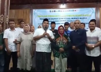 Paslon Arief Rohman-Sri Setyorini Klaim Kemenangan Pilkada Blora dengan 84 Persen Suara