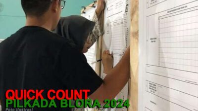 Quick Count Pilkada Blora 2024! Paslon Nomor Urut Ini Menang Telak di Seluruh Kecamatan