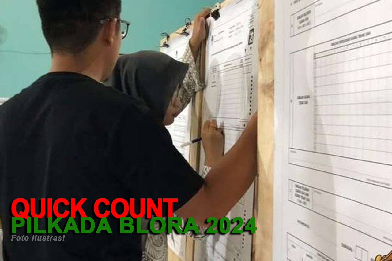 Quick Count Pilkada Blora 2024 Paslon Nomor Urut Ini Menang Telak Di Seluruh Kecamatan