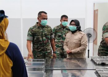 Dandim Blora Pastikan Kesiapan Dapur Sehat untuk Program Makan Bergizi Gratis